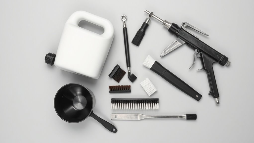 car maintenance lubrication tools