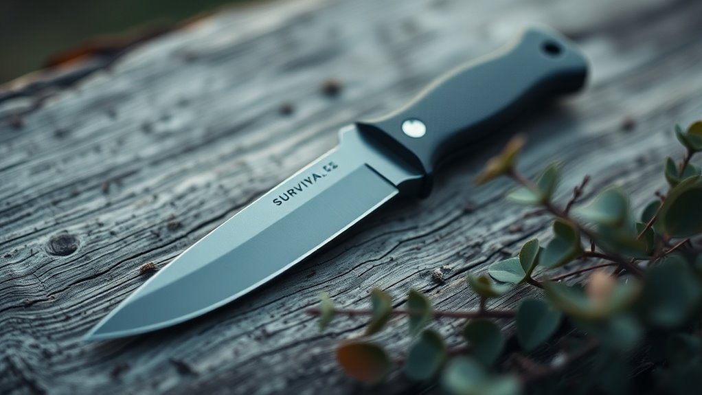components of survival knife