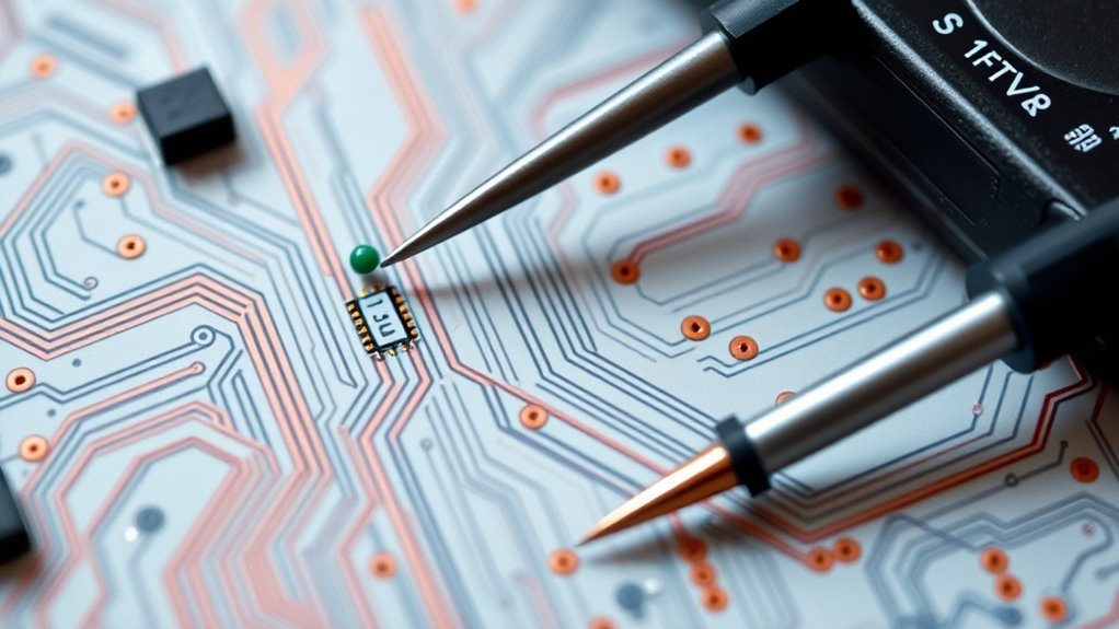 continuity testing in circuits