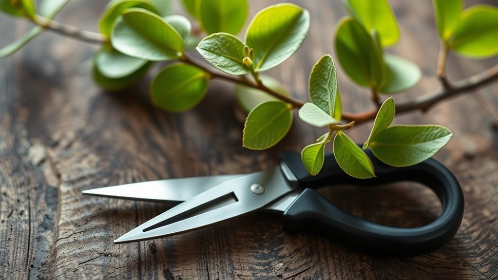 cutting tools impact plant health
