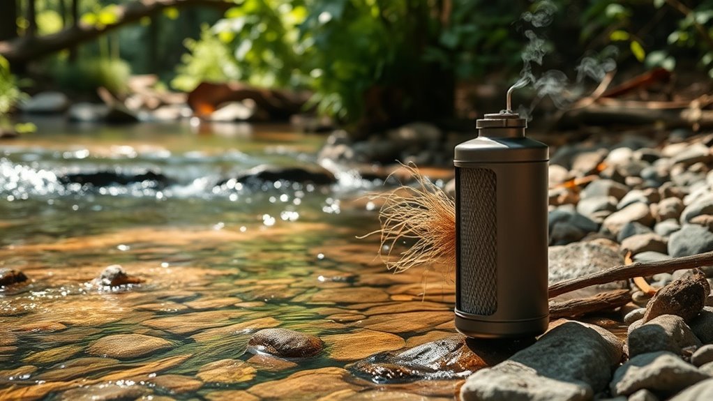 effective water particle removal