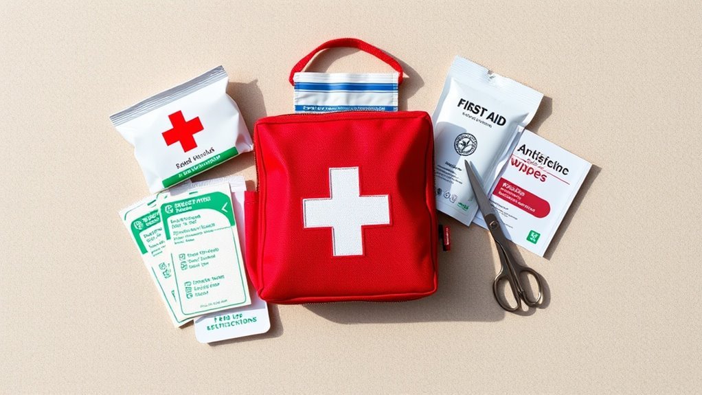 essential camping first aid kit