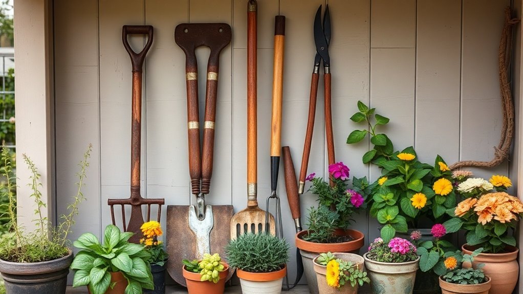 garden seasonal maintenance tools