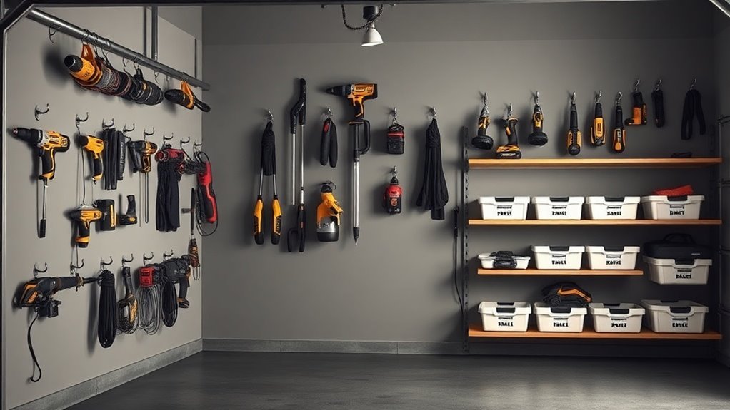organize tools by accessibility