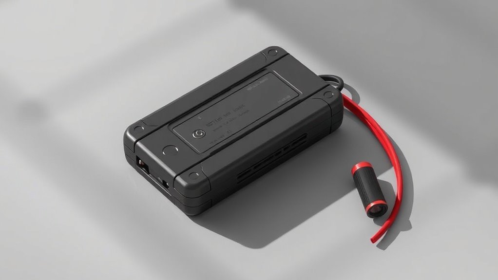 portable jump starter components