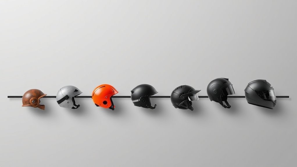 safety helmets evolution overview