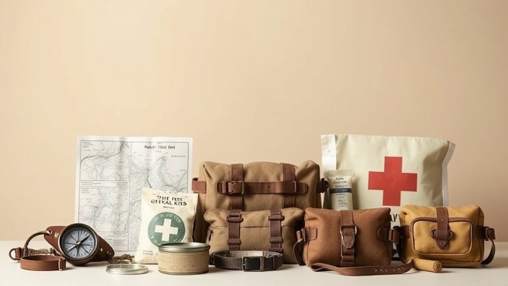 survival kits through time