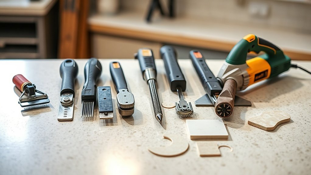 tile cutting tools selection