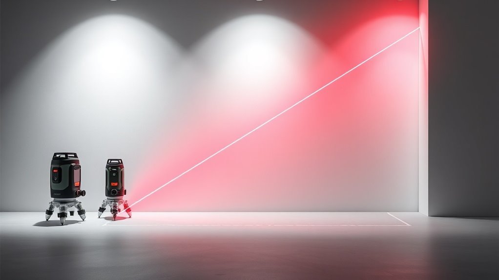 types of laser levels