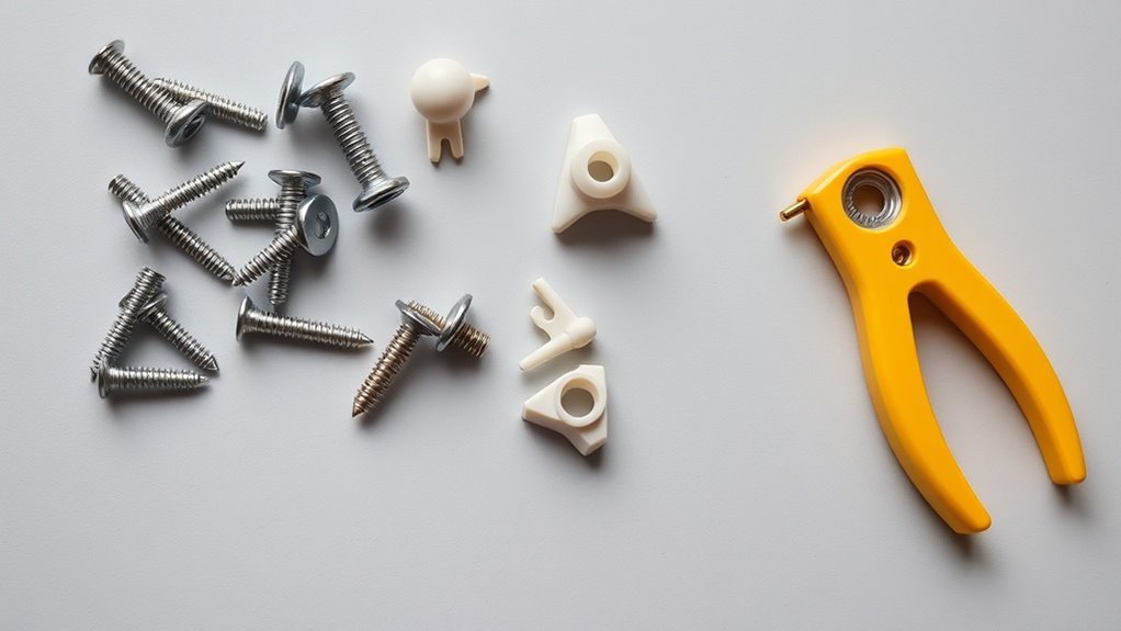wall anchors and fastening tools