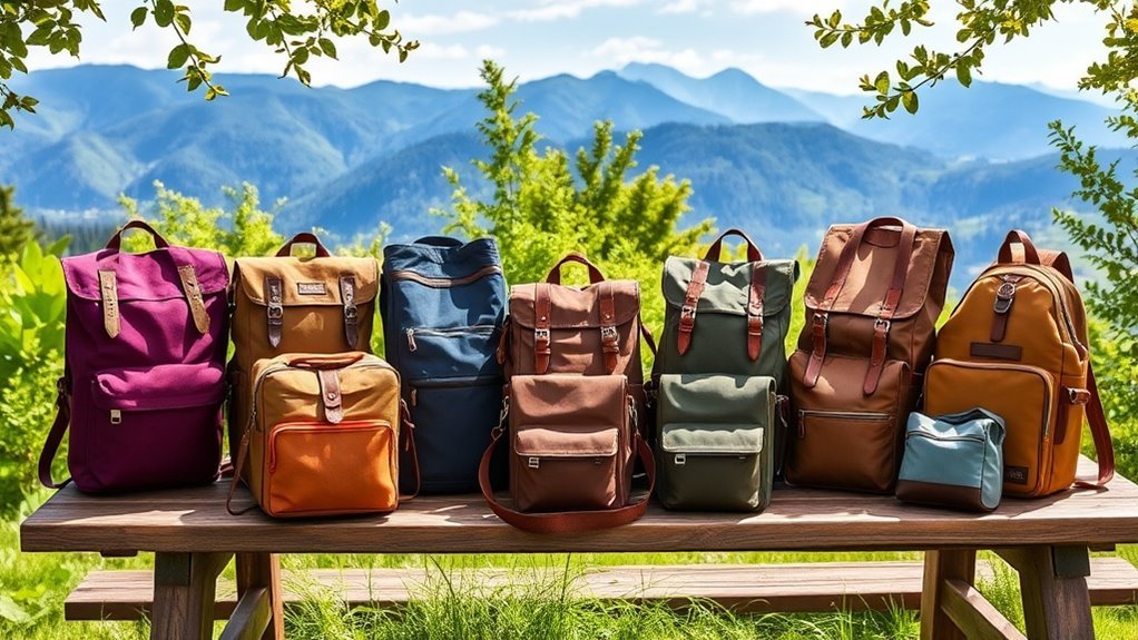 stylish compact portable bags