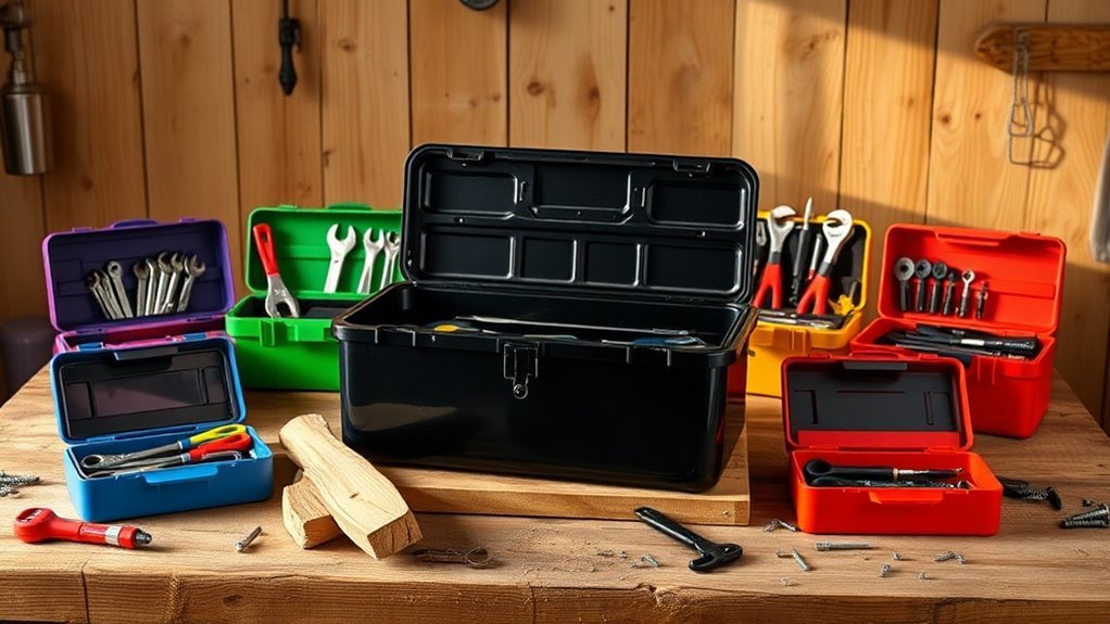 stylish functional portable toolboxes