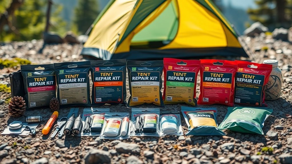 top tent repair solutions